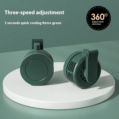 Mini USB Rechargeable Handheld Clip Fan