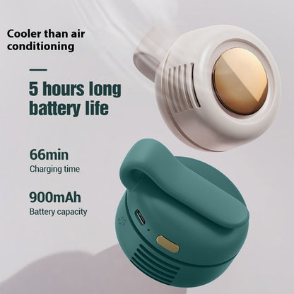 Mini USB Rechargeable Handheld Clip Fan