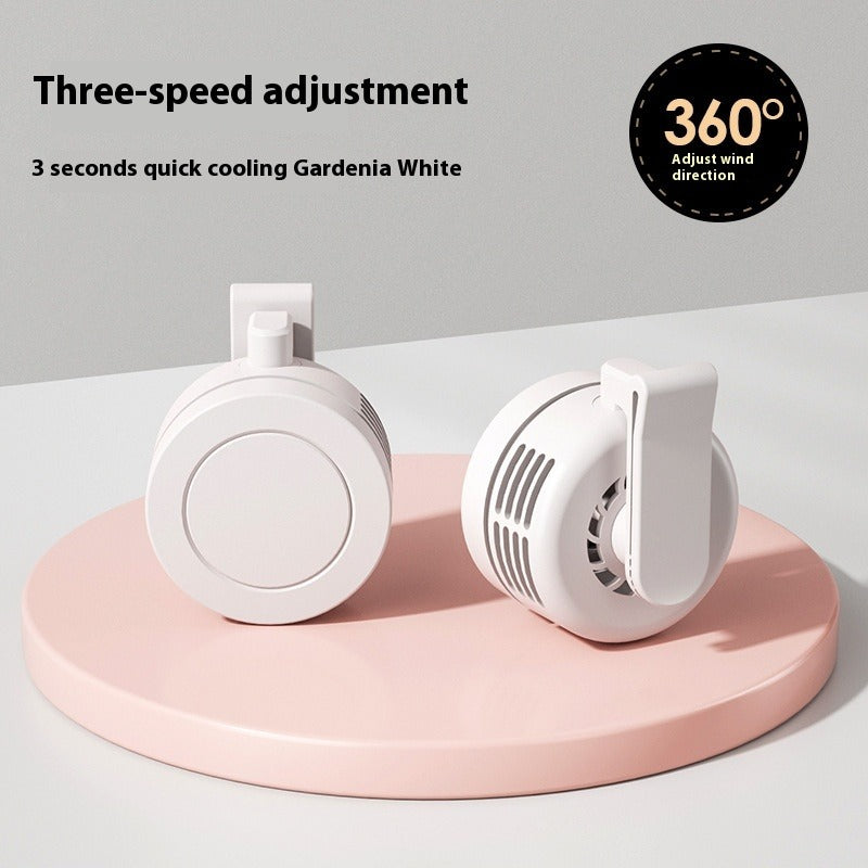 Mini USB Rechargeable Handheld Clip Fan